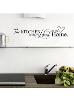 Buy Kitchen Themed Wall Sticker Black 120x80cm in Egypt