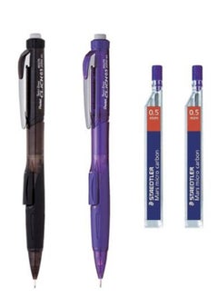 اشتري طقم أقلام رصاص ميكانيكية من 4 قطع متعدد الألوان في الامارات