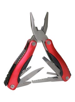 Buy 8-In-1 Plier Red/Black/Silver 16x7.3cm in Saudi Arabia