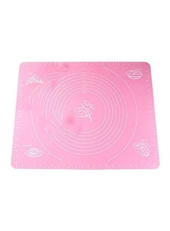 Buy Rolling Dough Mat Pink 40x50cm in UAE