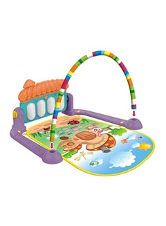Buy Piano Play Mat With Melodies Rattle Toy 46x33x8.5cm in UAE