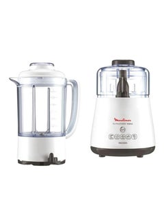 Buy La Moulinette Electric Chopper 1000.0 W DPA241 White/Clear in Egypt