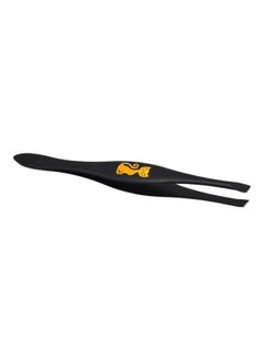 Buy Eye Brow Tweezer Black/Yellow in Saudi Arabia