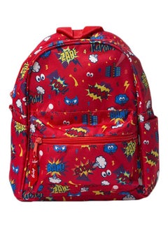 red yellow blue backpack