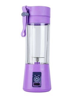Buy Portable High-Power USB Charging Juice Blender 500 ml 1.5 W SAJ1725PP Purple/Clear in UAE