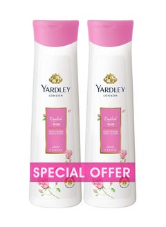 Buy Pack Of 2 Body Lotion English Rose 400ml in UAE