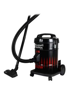 Buy Dry Drum Vacuum Cleaner 21L 2200W 21 L 2200 W K-403-2 Black/Red in Saudi Arabia