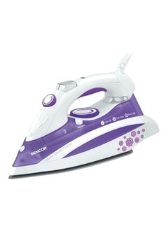 Buy Electric Steam Iron 2200W 2200.0 W SSI 8441VT White/Purple in UAE