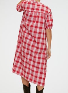 mango checkered dress