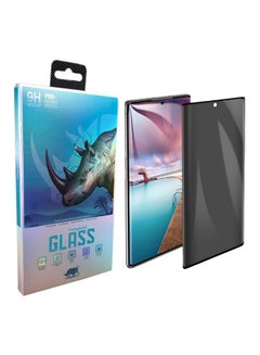 Buy Pro Plus Tempered Glass Privacy Screen Protector For Samsung Note 20 Clear/Black in Saudi Arabia