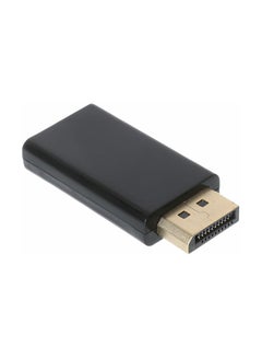 Buy HDMI To Display Port Adapter Black/Silver in Egypt