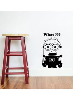 Buy Minion Self Adhesive Wall Sticker Black 60 x 40cm in Egypt