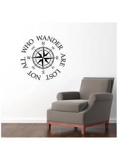 Buy Self Adhesive Wall Sticker Black 60 x 60cm in Egypt