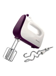 Buy Electric Hand Mixer 400 W HR3740/11 White/Purple/Silver in UAE