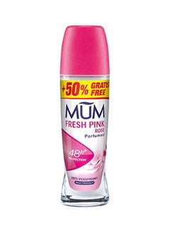 Buy Fresh Pink Rose Roll-On Deodorant 75ml in Saudi Arabia