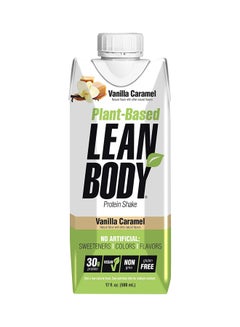 Buy Pack Of 12 Plant Based Lean Body Protein Shake - Vanilla Caramel in UAE