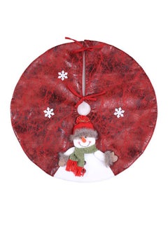 Buy Decorative Tree Skirt Multicolour 60cm in UAE