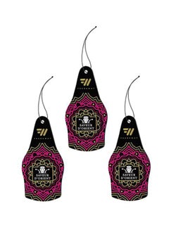 Buy Pack Of 3 Saveur D'Orient Oud Rose Car Freshener in UAE