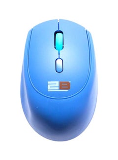 Buy Wireless Silicone Mouse Blue in Saudi Arabia