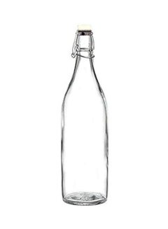 اشتري قنينة ماء زجاجية شفاف 1000ملليلتر في السعودية