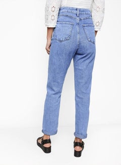 Shape Mom Jeans Blue KSA | Riyadh, Jeddah