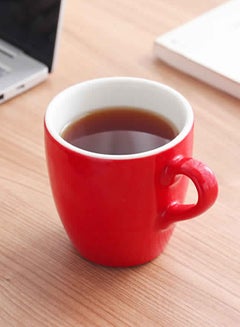 Buy Ceramic Color Glaze Mug Red in UAE