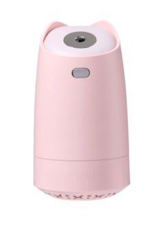 Buy USB  Charge Eye Friendly Multi-Light Night Portable Hand-Held Humidifier For Home , Office And Kids Friendly,280ml Pink in Saudi Arabia