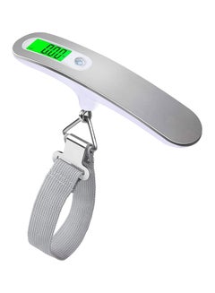 اشتري Digital Luggage Scale Ultra Portable With Backlight 50kg Grey في مصر