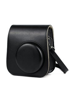 Buy Instant Camera Case Bag With Strap For Fujifilm Instax Mini 11 Black in UAE