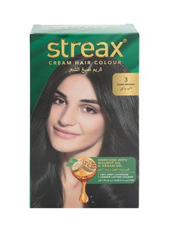 Buy Cream Hair Colour Dark Brown 3 15g in UAE