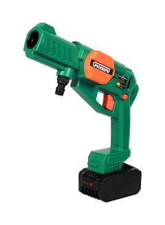 Buy Cordless Pressure Washer Green/Black/Orange 42x15x25cm in UAE