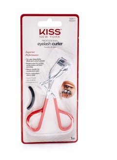 Buy Eyelash Curler Red/Silver in UAE