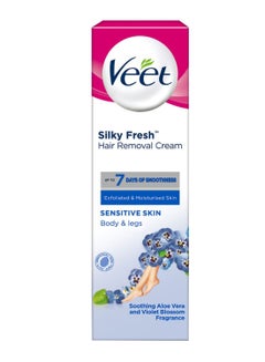 Buy Silky Fresh Hair Removal Cream 100ml in UAE