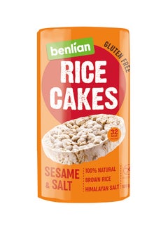 Buy Rice Cakes Sesame And Salt 100grams in UAE