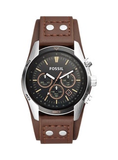 Buy Men's Coachman Chronograph Watch CH2891 - 44 mm - Brown in UAE