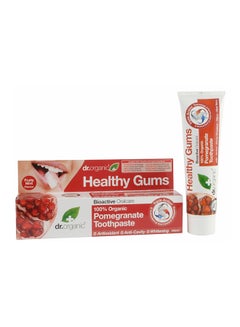 اشتري Organic Pomegranate Tooth Paste أبيض 100 مل في الامارات