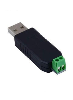 Buy USB To RS485 Converter Adapter Black in UAE