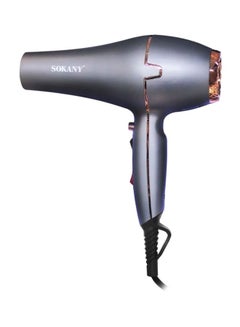 Buy Sk-8807 Professional Hair Dryer Grey/Gold in Egypt