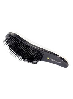 Buy Detangling Hair Brush Silver/Black/Yellow in UAE