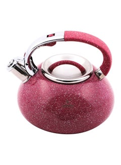 Buy Stainless Steel Whistling Kettle Stiletto 22x22x21.5cm in UAE