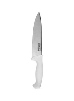 Buy Chef Knife White/Silver 8inch in UAE