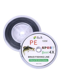 Buy Pack Of 10 PE Braided Fishing Line 12x10x10cm in Saudi Arabia