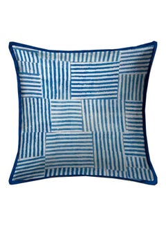 Buy Digital Printed Velvet Cushion Baby Blue 40x40cm in Egypt