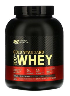 Buy Gold Standard 100 Percent Whey Protein - Double Rich Chocolate - 2.27 Kg in Saudi Arabia