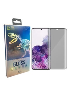 Buy Pro Plus Tempered Glass Privacy Screen Protector For Samsung Galaxy S20 Ultra Clear in UAE