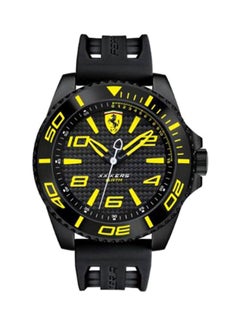 Buy Men's Water Resistant Analog Watch 830307 - 50 mm - Black in UAE