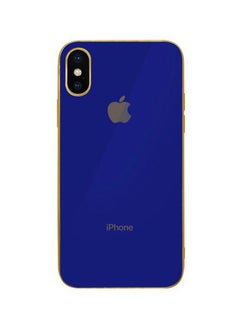 Hicool Protective Back Cover For Apple Iphone X Xs Blue Gold Uae Dubai Abu Dhabi