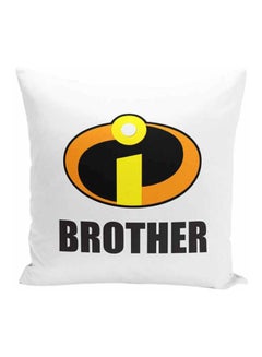 اشتري Brother Gift Throw Pillow With Stuffing متعدد الألوان 16x16 بوصة في الامارات