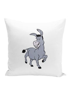 اشتري Donkey Cute Green Shrek Throw Pillow With Stuffing أبيض/رمادي 16x16 بوصة في الامارات