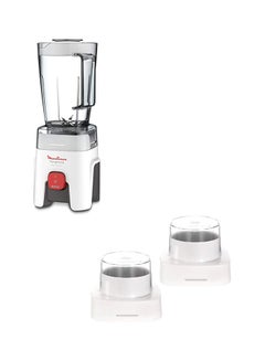 Buy Blender | Genuine  Blender Smoothie Maker | Mixer | 2 Attachments | One Speed and Pulse Function | 2 Years Warranty 1.75 L 500 W LM242B27 White/Clear in UAE